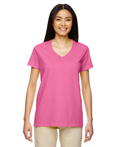G500VL Gildan Ladies'   Heavy Cotton™ 5.3 oz. V-Neck T-Shirt